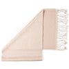 pashmina scarves checkered soft peach