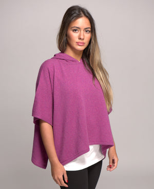 hooded cashmere poncho potpourri