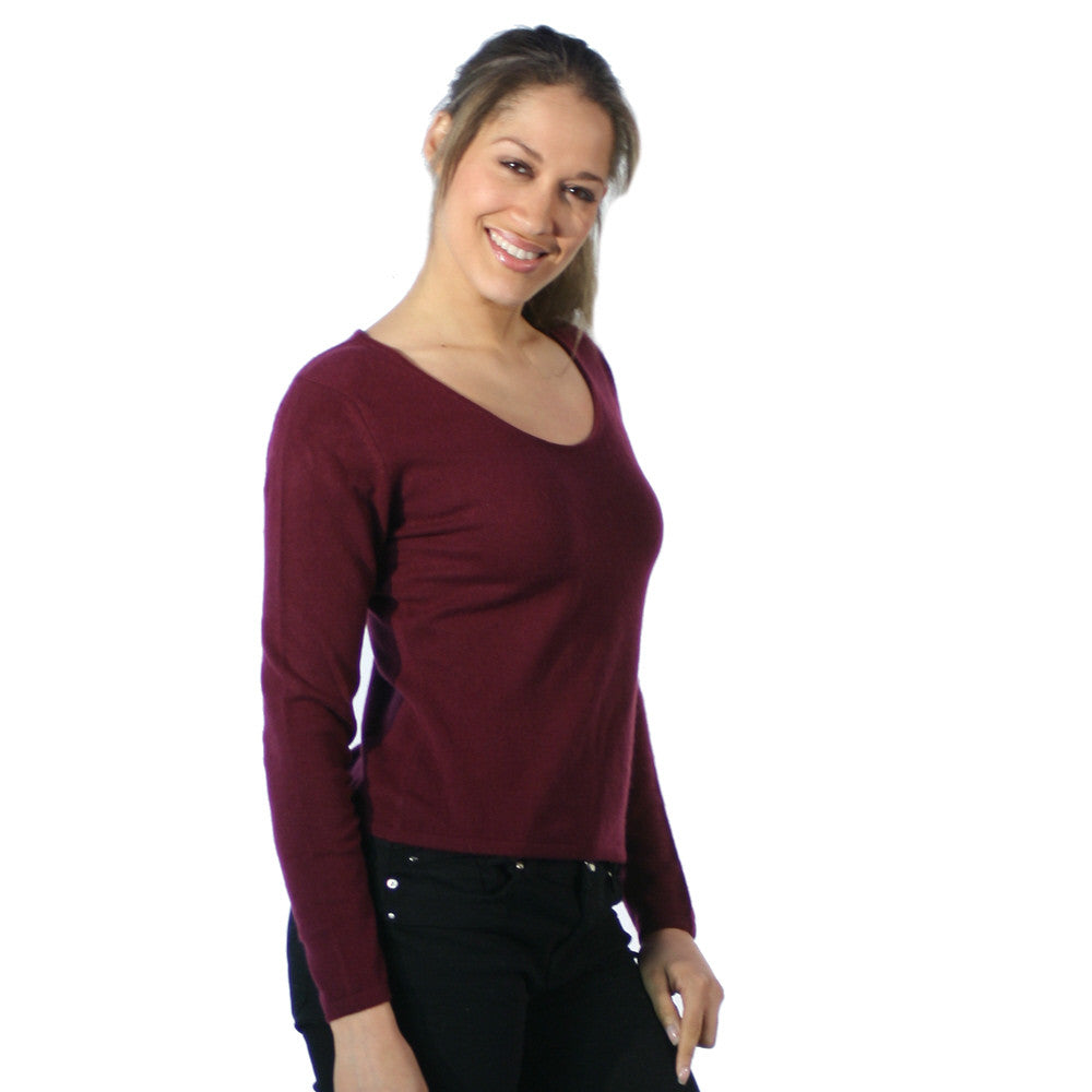 Scoop Neck Cashmere Jumpers I Love Cashmere