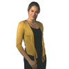 silk and cashmere ballet mustard