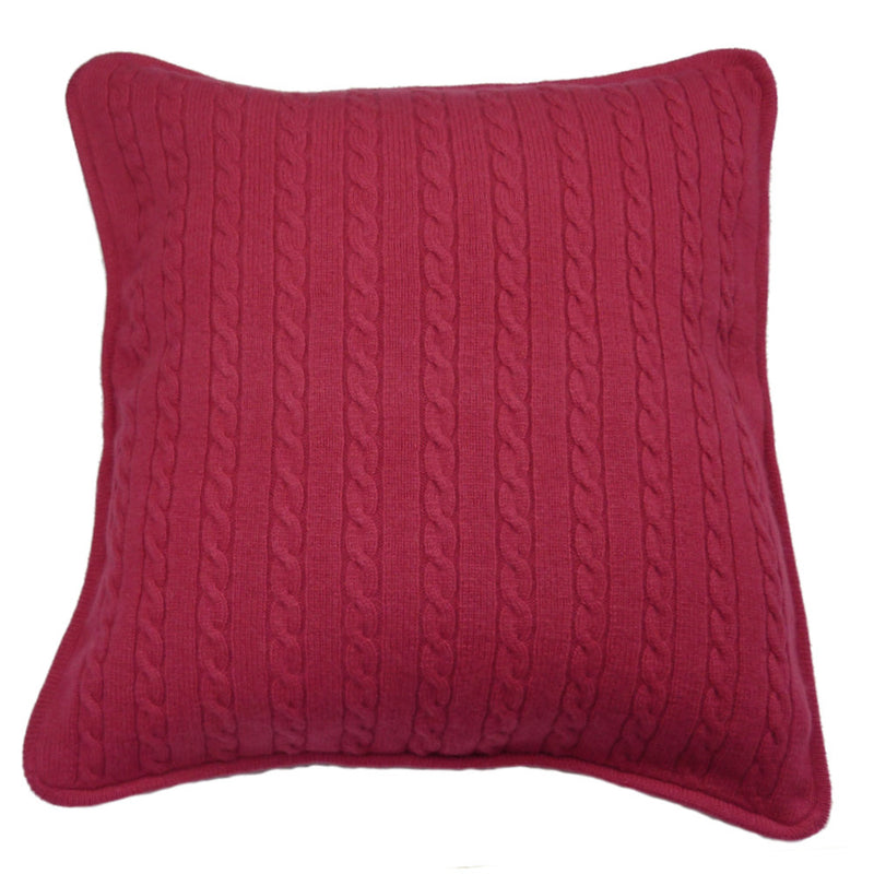 cashmere cushion covers crimson