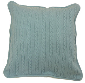 cashmere cushion covers duck egg