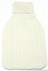 cashmere hot water bottle covers cream