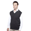 men's v neck cashmere slipover