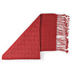 Pashmina Shawl Fleurs de Lys Red 