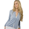 women's cashmere cardigans chambray