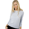 Women's Crew Neck Cashmere Jumpers Baby Blue