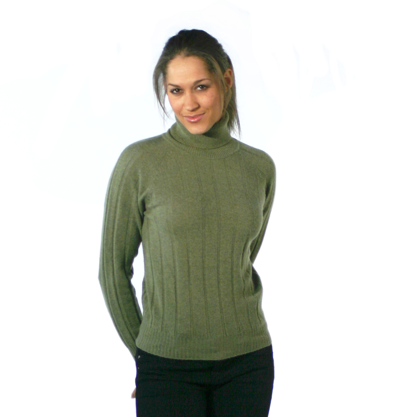 Polo Neck Cashmere Jumpers Blue Jeans